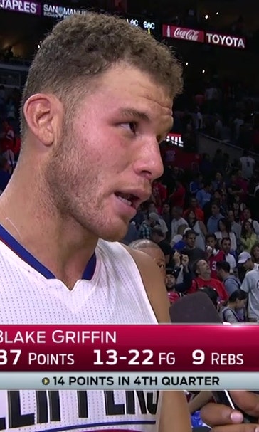 Griffin's 37 points lift Clips; Cousins sidelined with Achilles injury